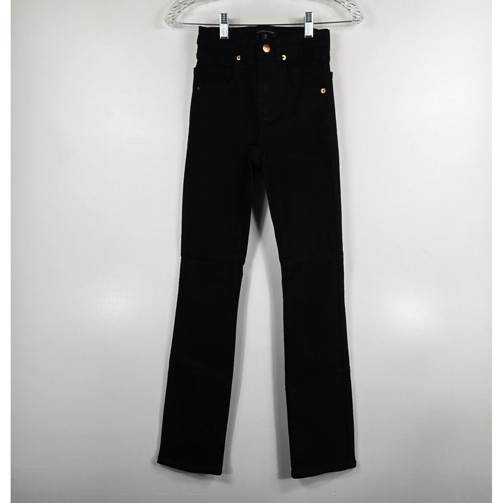 Universal Standard Women's Size 00 Black High Rise Bootcut Marne Jeans NWT‎